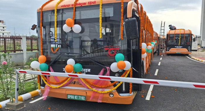 Yamuna Expressway Industrial Development Authority launches hydrogen fuel-based buses